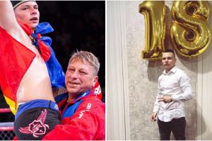 Cadou special din partea familiei: In aceeasi zi, Stefan Ilascu, luptator la Tai-Chi-Do-Ryu Constanta, si-a serbat onomastica si majoratul (galerie foto)