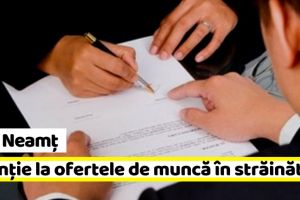 ITM Neamţ: Controale la firmele de plasare a forţei de muncă în străinătate