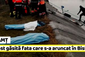 Neamţ: A fost găsit cadavrul fetei care s-a aruncat în Bistriţa