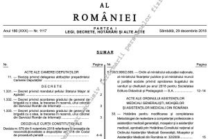 Modificarile fiscale, publicate ieri in Monitorul Oficial
