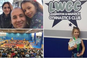 Suntem foarte mandri de ea“: Fiica fostului fotbalist Laurentiu Florea face gimnastica in Anglia si a participat la primul ei concurs (galerie foto) 