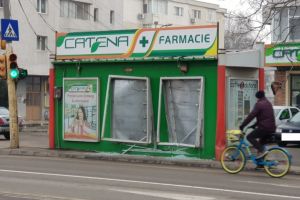 Chiosc Telegraf din Constanta, distrus de un sofer neatent (galerie foto-video) 