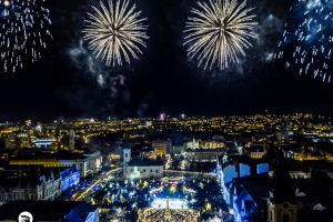 La mulţi ani, 2019! Mii de orădeni au sărbătorit Revelionul în Centrul oraşului (FOTO/VIDEO)
