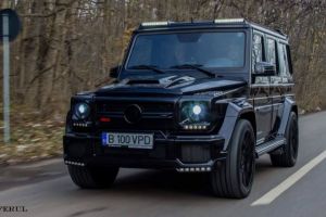 Sufrageria cu 700 cp: unicul Brabus G700 din Romania