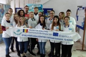 Al treilea proiect Erasmus+ la Şcoala Postliceală “Dimitrie Cantemir” Târgu-Mureş