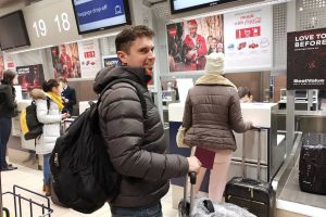 FOTO. Mani Gyenes, pregătit de Raliul Dakar. Riderul sătmărean a plecat spre Peru