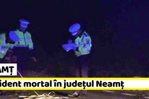 Neamţ: Accident mortal în Neamţ, în ultima zi din an