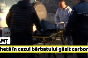 Neamţ: Anchetă în cazul bărbatului găsit carbonizat