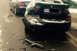 Apariţie INEDITĂ printre maşini. Un şofer din Constanţa a umblat dezbrăcat după ce a făcut un accident 