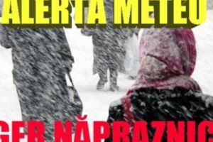 METEO. Avertizare ANM. GERUL loveşte NĂPRAZNIC România