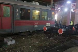 Un tren privat, cu destinaţia Braşov, a deraiat în Gara de Nord