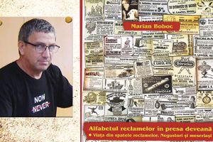Scriitorul Marian Boboc prezintă devenilor „Alfabetul reclamelor în presa deveană”