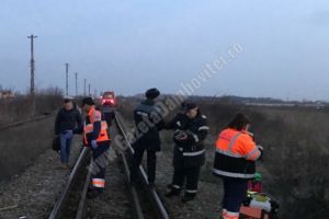 Bărbat neidentificat, omorât de tren la Ghergani