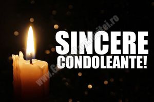 Mesaj de condolanţe din partea familiei Victoria şi Tudor Ciurezu