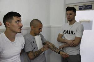 Jucătorii Craiovei, la vizita medicală