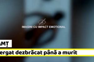 Neamţ: A alergat dezbrăcat până a murit