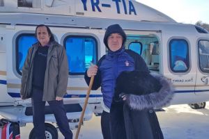 Gigi Becali, la Schitul Patrunsa din Barbatesti unde vrea să se CĂLUGĂREASCĂ. A ajuns acolo cu un elicopter! Ce planuri are milionarul ortodox al Romaniei