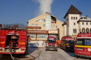 Incendiu în această dimineaţă la un azil de bătrâni din Vama