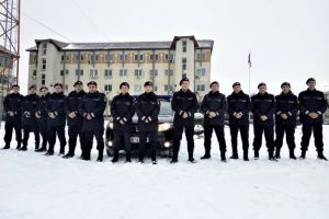Elevi ai scolilor de jandarmi, in practica la Inspectoratul de Jandarmi Judetean Constanta