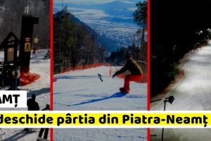 Neamţ: Joi, 10 ianuarie, se deschide pârtia Cozla, din Piatra-Neamţ