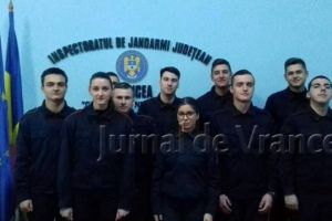 FOTO: Jandarmi în devenire, în practică la IJJ Vrancea