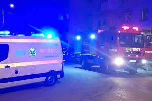 Salvare la apartamentul incendiat, din păcate victima era carbonizată!