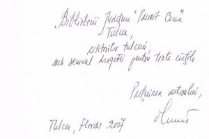 Poet talentat, cum numai la Dunarea de Jos se nasc; sunt convins ca domnul Olimpiu Vladimirov e poet cu intindere pe veac“ 