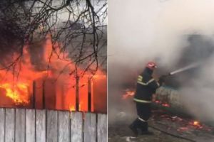 Un bătrân fără familie, din judetul IASI a ars de viu in casa