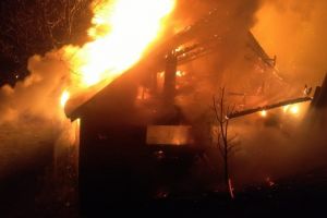 Incendiu puternic la Săcele