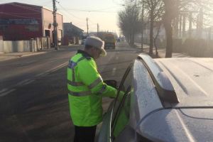 Câte amenzi au dat poliţiştii în cadrul acţiunii de luni, din Focşani