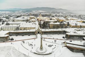 Ger în Alba: Minus 8,1 la Alba Iulia, minus 9,4 la Blaj, minus 11,8 la Roşia Montantă. Vremea se va încălzi în următoarele zile