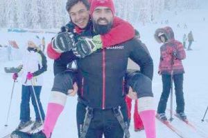 FOTO: la Arieşeni se antrenează cel mai exotic sportiv din istoria sporturilor de iarnă, un schior din Timoru de Est, prezent la Jocurile Olimpice