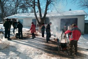 „Pomana porcului” pentru bătrânii de la Căminul pentru Persoane Vârstnice Solca