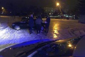 FOTO. Sătmăreni amendaţi pentru drifturi la stadionul din Timişoara