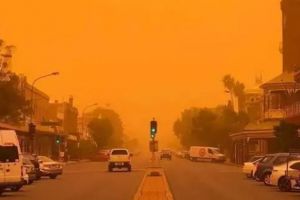 Au crezut că a venit APOCALIPSA. Imaginile care a băgat în SPERIEȚI locuitorii. VIDEO