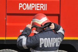 Accident rutier în Unirii, o conductă de gaz fisurată