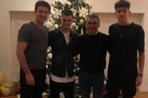 Poza de familie: Fiul lui Gica Popescu, in cantonament cu FC Viitorul. Cu cine il aseamana Gica Hagi pe Nicolas