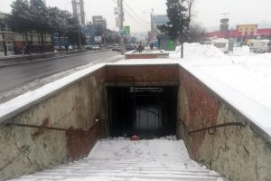 Pasajul subteran de pe Calea Unirii nu poate fi redat traficului pietonal