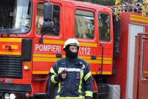 Incendiu la o casă în Purcareni