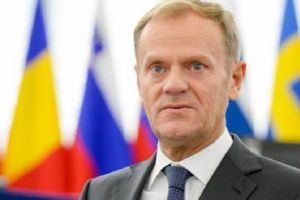 VIDEO Donald Tusk: Fac apel către români să apere libertatea cum a apărat Duckadam cele patru penalty-uri