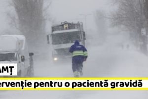 Neamţ: Intervenţie pentru o pacientă gravidă