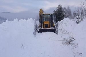 VIDEO FOTO Vreme severă în 11 judeţe – Oraşe acoperite de zăpadă şi drumuri blocate