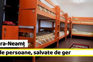 Piatra-Neamţ: 48 de persoane, salvate de ger şi cazate în adăpostul din cartierul Speranţa