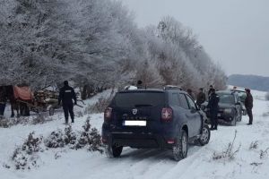Mureşeni prinşi cu lemne furate