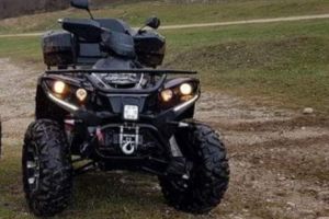 FOTO – ATV furat din parcarea unui bloc din Sibiu