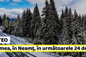 METEO: Vremea, în Neamţ, în următoarele 24 de ore (13-14 ianuarie)