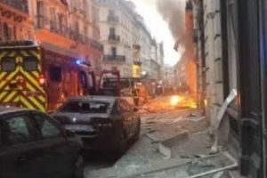 Imagini TERIBILE din momentul EXPLOZIEI de la PARIS. VIDEO