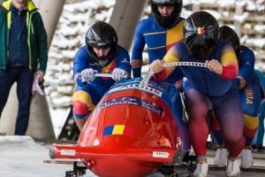 PERFORMANȚĂ. Echipajul de 4 persoane al României a câştigat MEDALIA DE AUR la Campionatele Europene de Bob U23