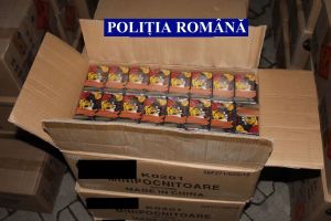 Actiunea nationala Foc de Artificii la final. Tone de articole pirotehnice au fost confiscate de politisti 
