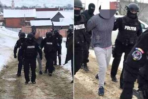 FOTO: Bărbat de 30 de ani, bănuit că a lovit cu cuţitul în Mediaş, depistat şi reţinut de poliţiştii din Alba la Bucerdea
